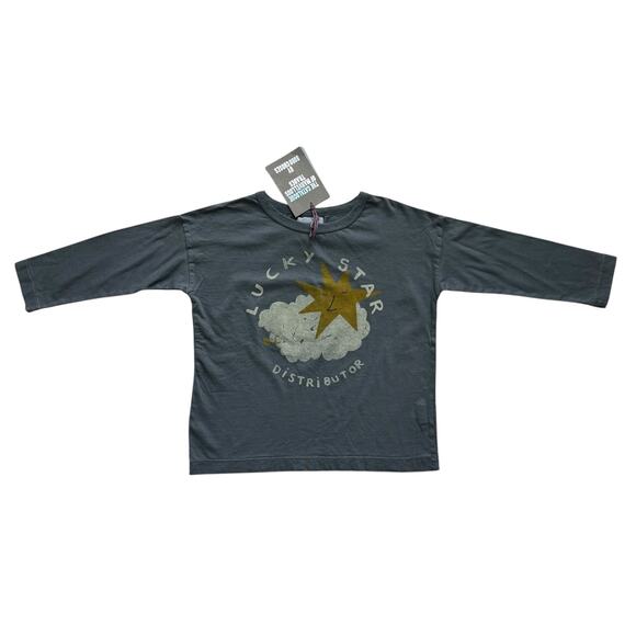 NWT Bobo Choses Organic The Catalogue Of Marvelous Trades Star Tee Size 4-5y - Picture 1 of 4